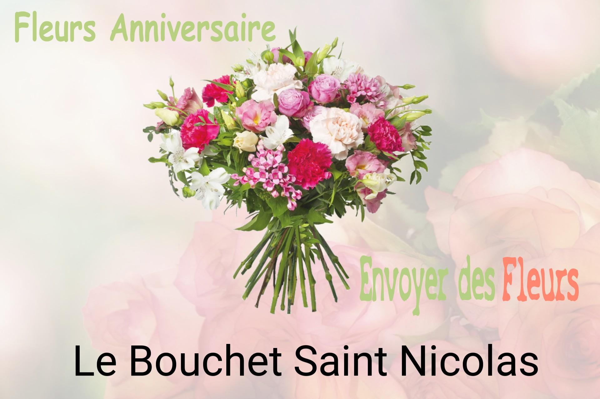 Bouquet de fleurs d’anniversaire livré à Le Bouchet-Saint-Nicolas